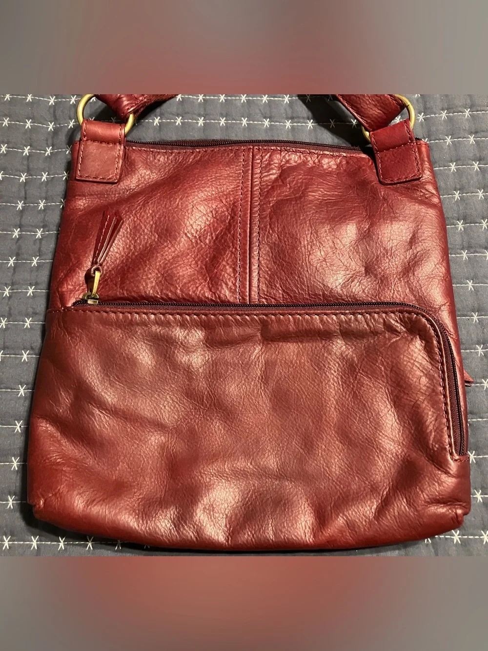 Fossil genuine leather